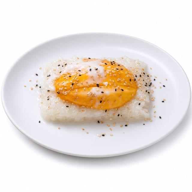 D1. Sweet Mango Sticky Rice.