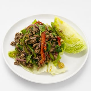 23A. Beef Or Chicken Lettuce Wrap