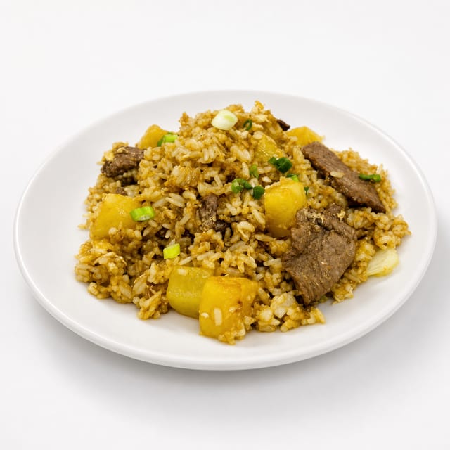 51. Pineapple Fried Rice.
