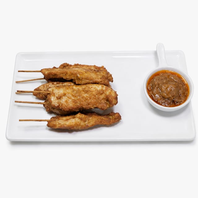 8. Chicken Satay.