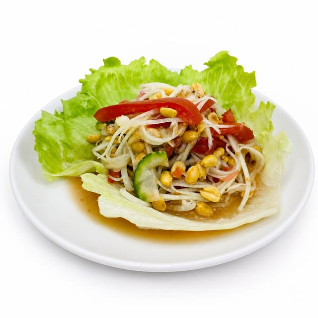 15. Laos Papaya Salad.