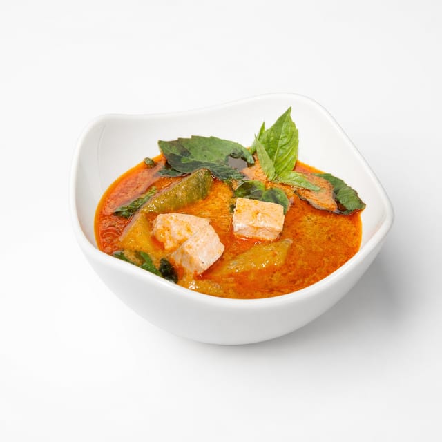 Salmon Pumpkin Curry.