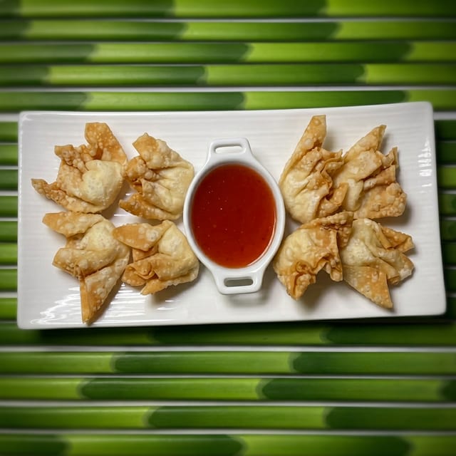 5B. Cream Cheese Wonton.