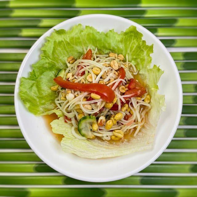 15. Laos Papaya Salad.